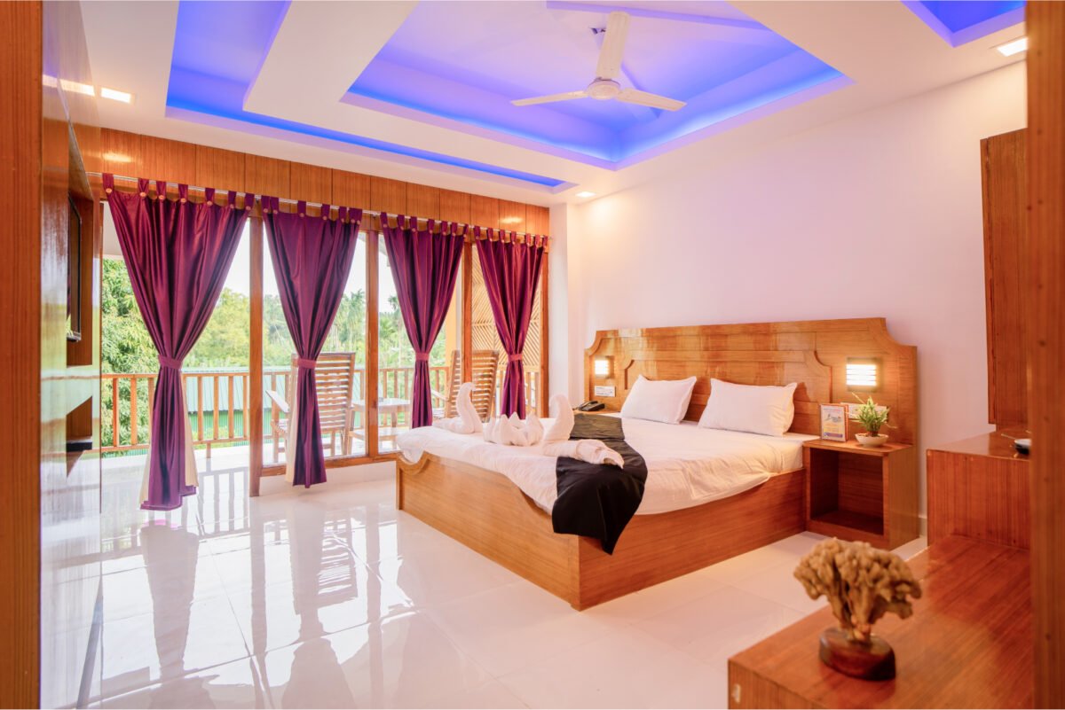 Deluxe Room in Neil Island at Deep Sea Resort near Ram Nagar Beach