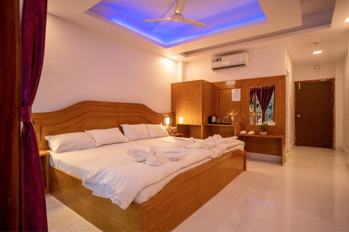 Deluxe Room Family Bed in Neil Island at Deep Sea Resort near Ram Nagar Beach