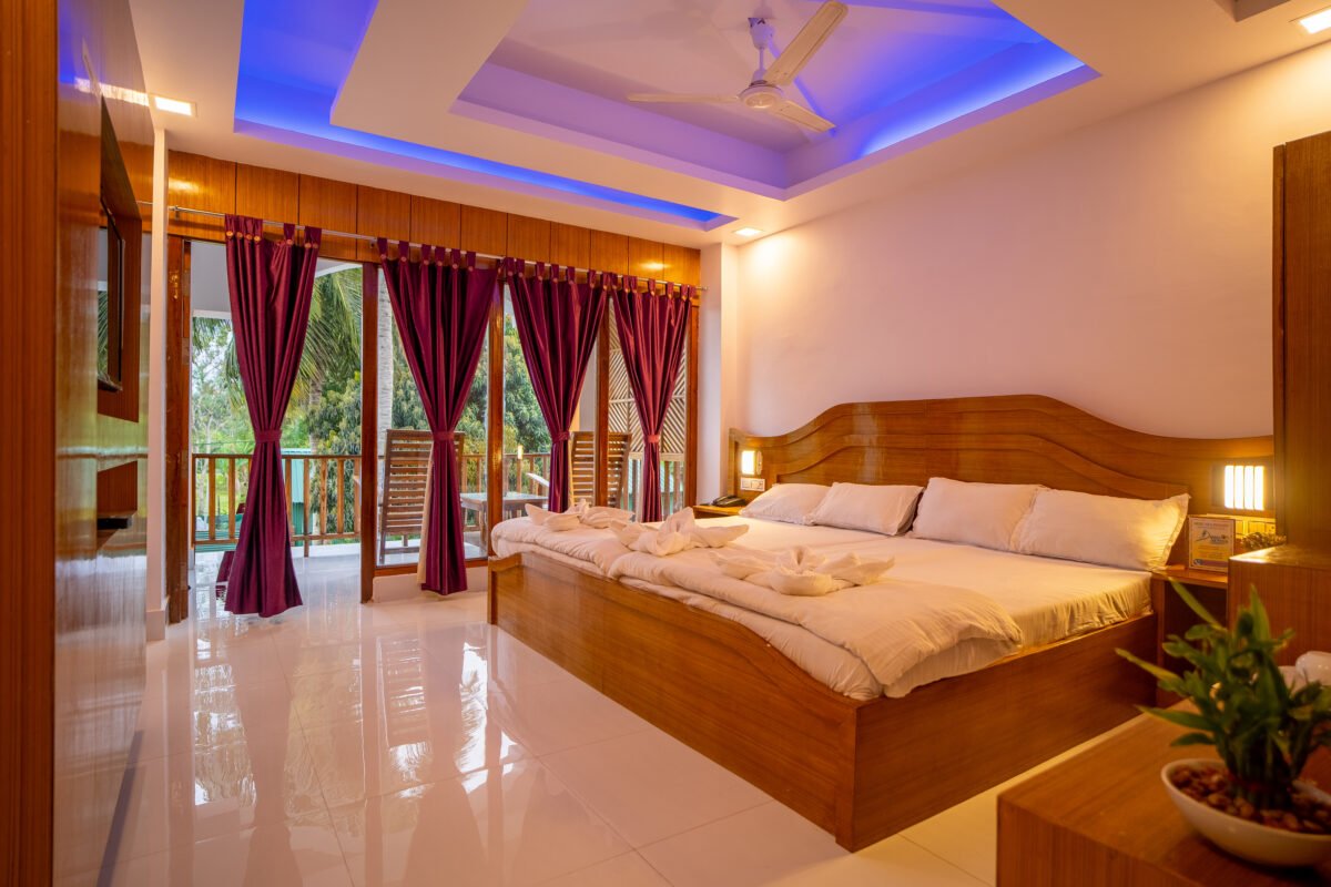 Deluxe Room Family Bed in Neil Island at Deep Sea Resort near Ram Nagar Beach